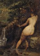 Gustave Courbet The Sourec oil painting artist
